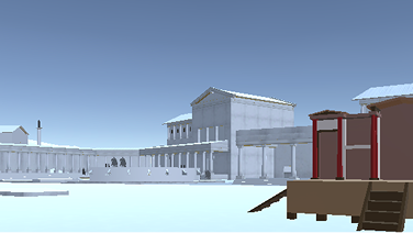 Screenshot of RomeLab Unity project