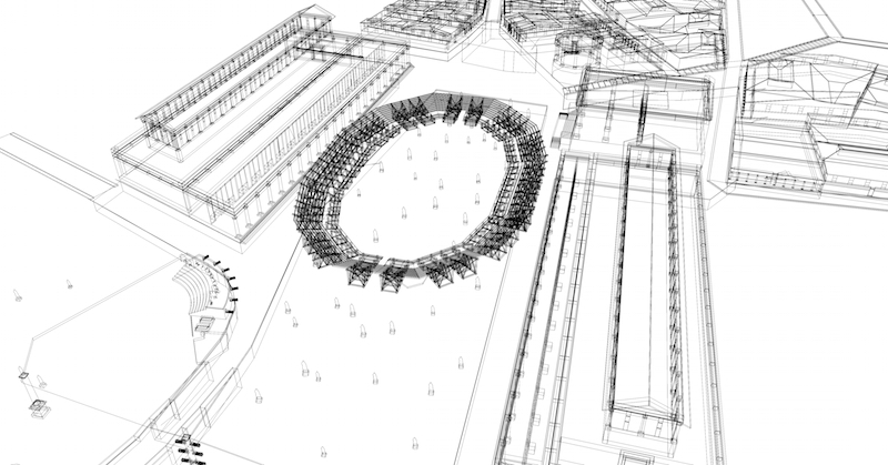 Image showing alterations to the Forum